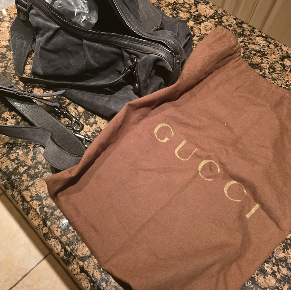 Gucci suede icon bit large boston(APPRECIATE GAME) - Picture 13 of 13